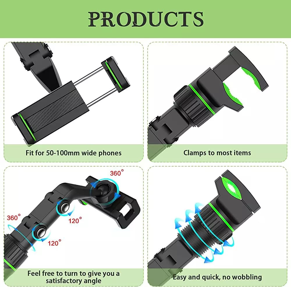 Healthadss ™ 360° Rotatable Car Phone Mount Holder Car Accessories Universal For Cell Phone