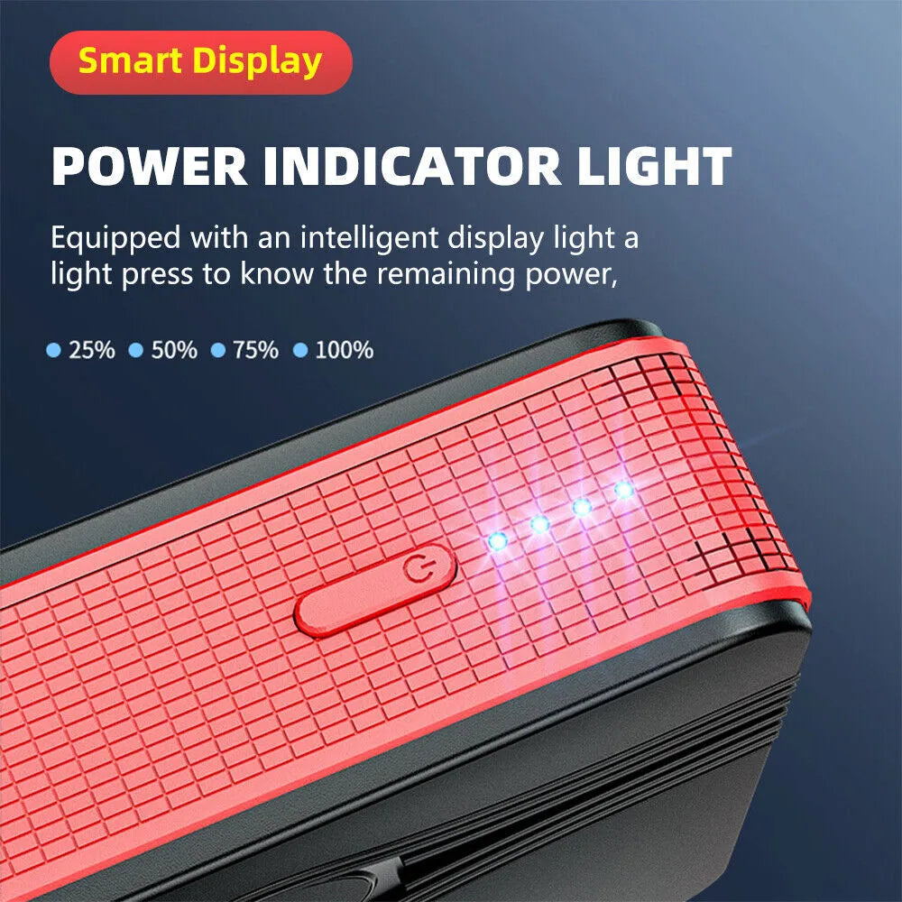 Healthadss ™ 30000mAh Car-Jump-Starter Booster Jumper Box Power Bank Battery Charger Portable