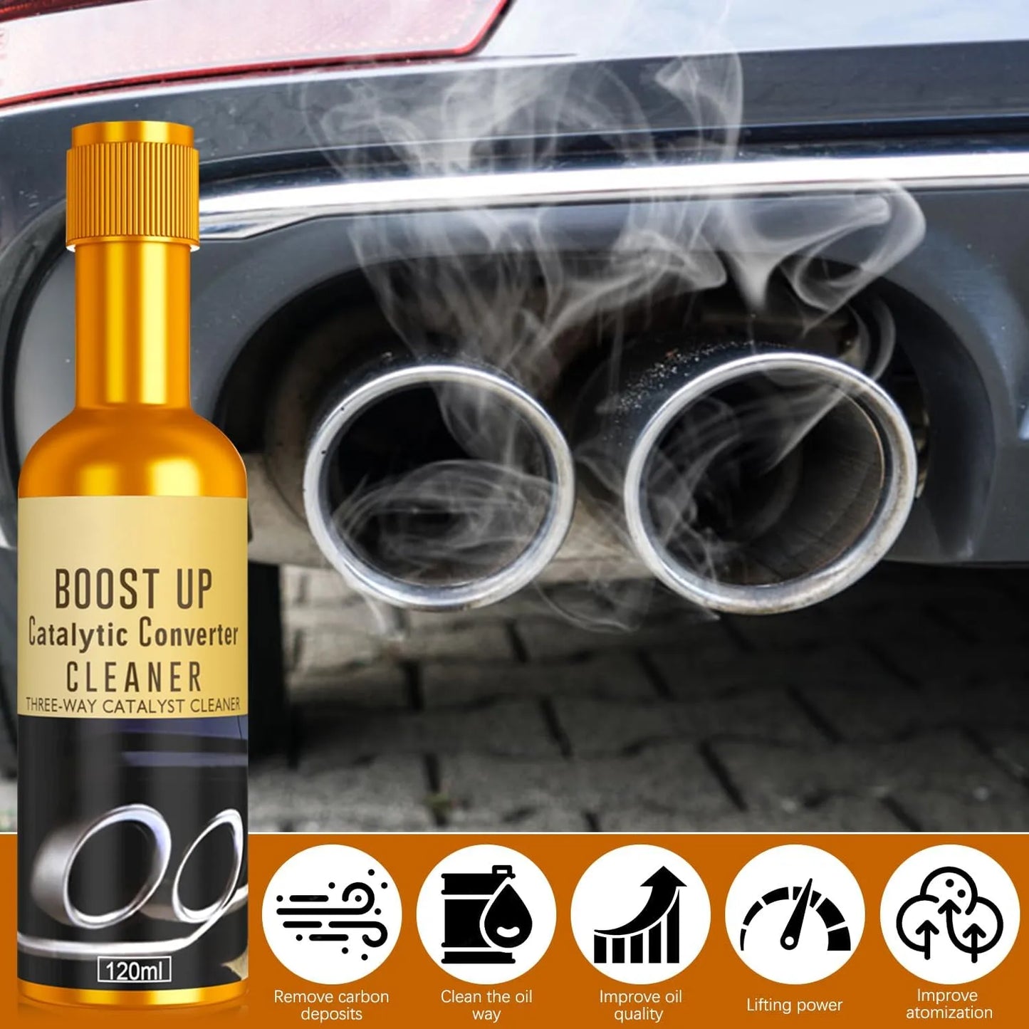 Healthadss ™ Upgrade Boost Up Catalytic Converter Cleaner