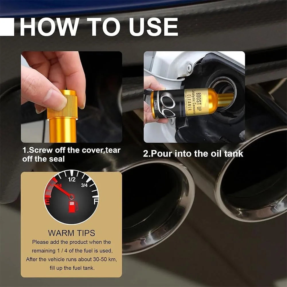 Healthadss ™ 2 Pack  Professional-Grade Catalytic Converter Cleaner