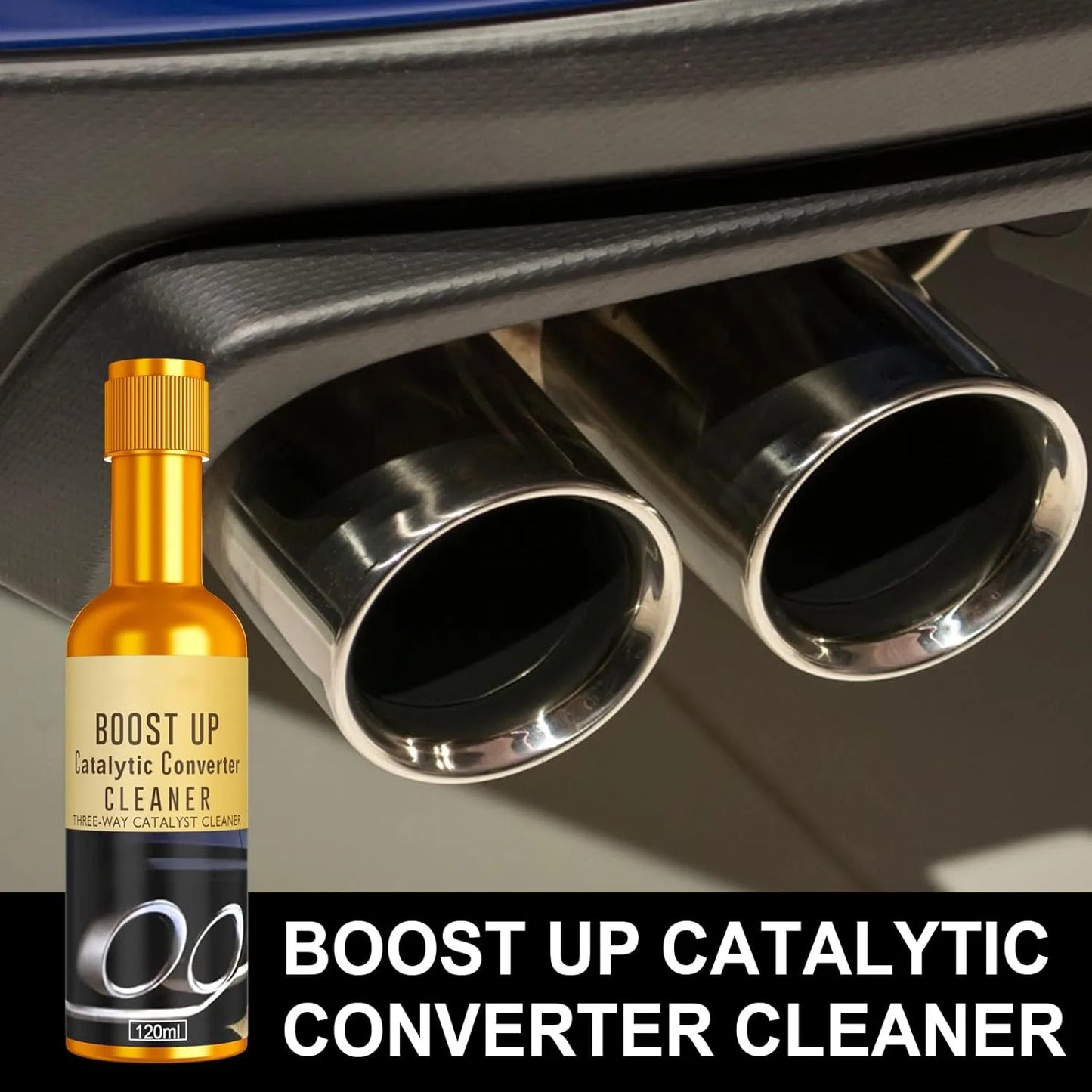 Healthadss ™ 2 Pack  Professional-Grade Catalytic Converter Cleaner